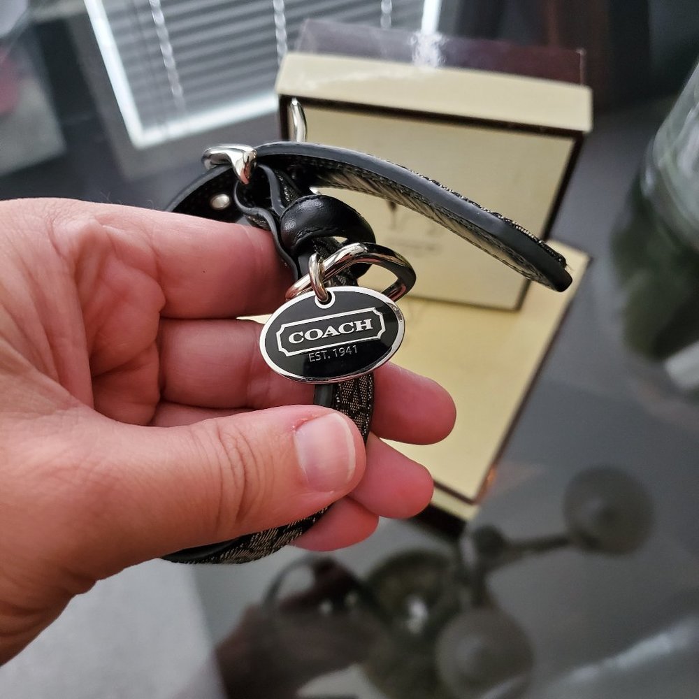 Coach - Dog Collar & Leash
